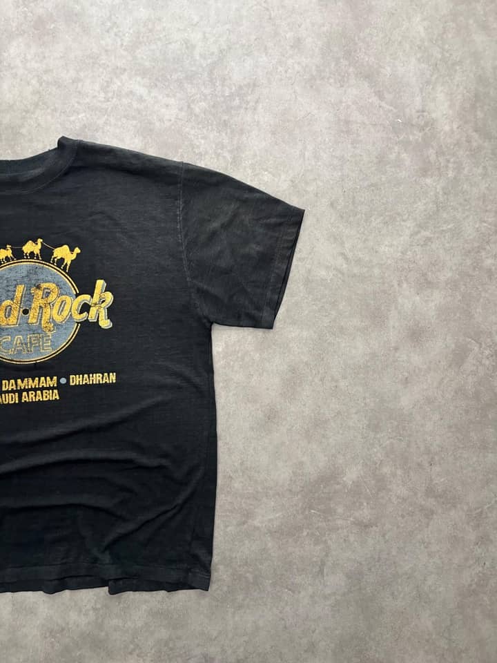 Hard Rock Vintage Hard Rock T Shirt Sunfaded Single Stitch - view 2 - Fabricsonder