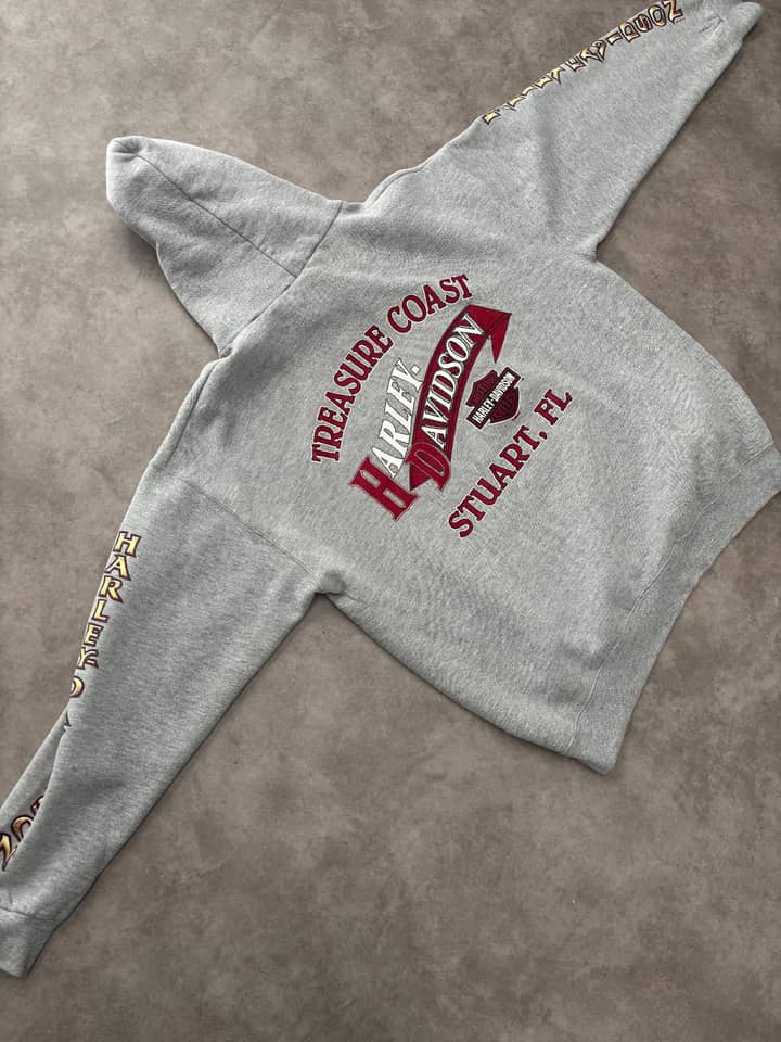 Harley Davidson Vintage Harley Davidson Hoodie 1998 - view 4 - Fabricsonder