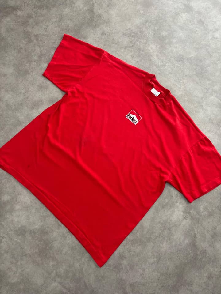 Screen Stars Vintage Marlboro T Shirt Single Stitch - view 2 - Fabricsonder