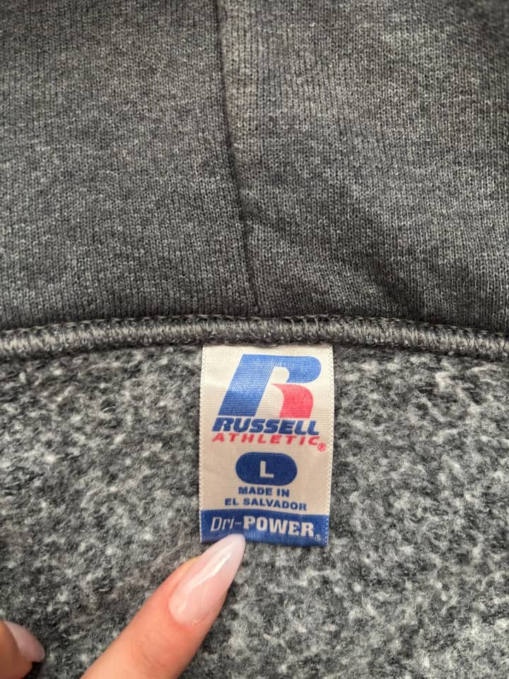 Russell Athletic Vintage Russell Athletic Zip Up Hoodie - view 3 - Fabricsonder
