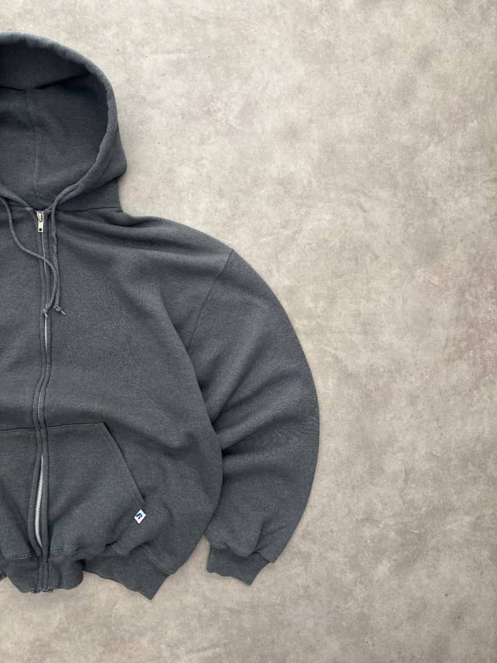 Russell Athletic Vintage Russell Athletic Zip Up Hoodie - view 2 - Fabricsonder