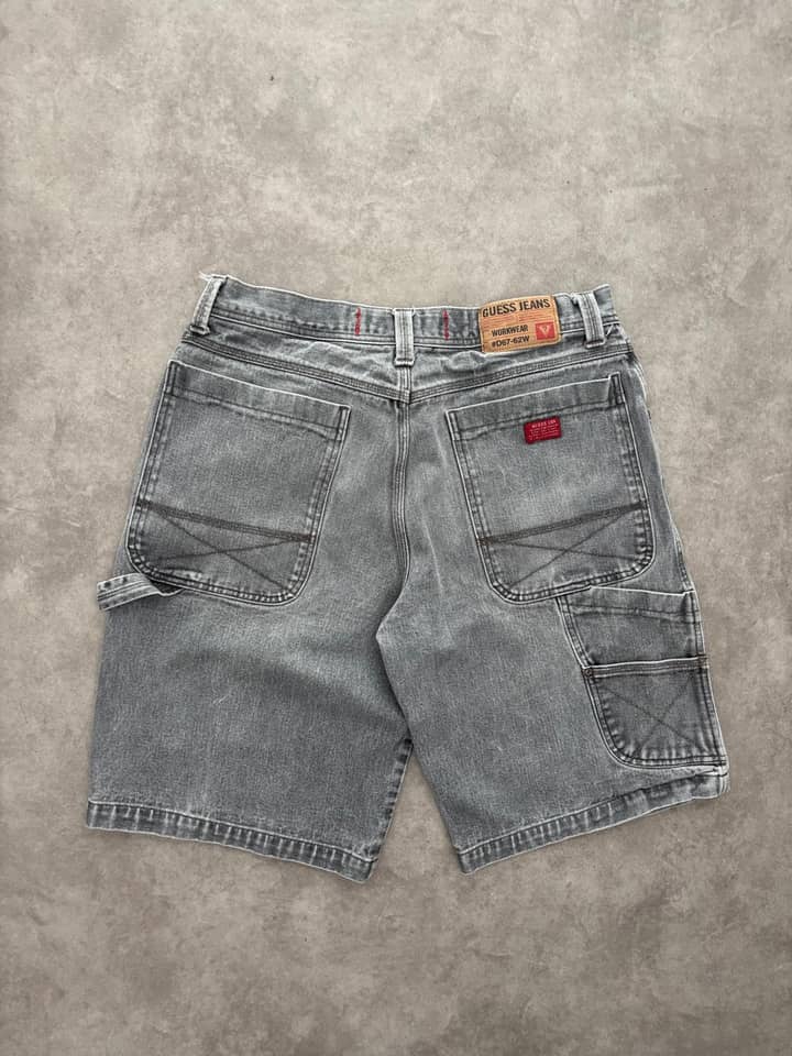 Guess Vintage Guess Carpenter Shorts - Good - W36/L~ - Fabricsonder