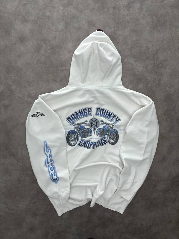 West County Choppers Vintage Hoodie - Good - XL - Fabricsonder
