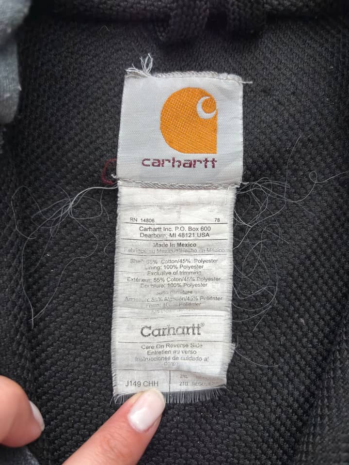 Carhartt Vintage Carhartt Workwear Heavyweight Zip Up Hoodie - view 2 - Fabricsonder