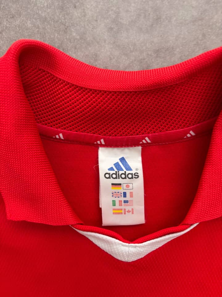 Adidas Vintage Adidas Benfica Home Shirt 2001-2 - view 4 - Fabricsonder