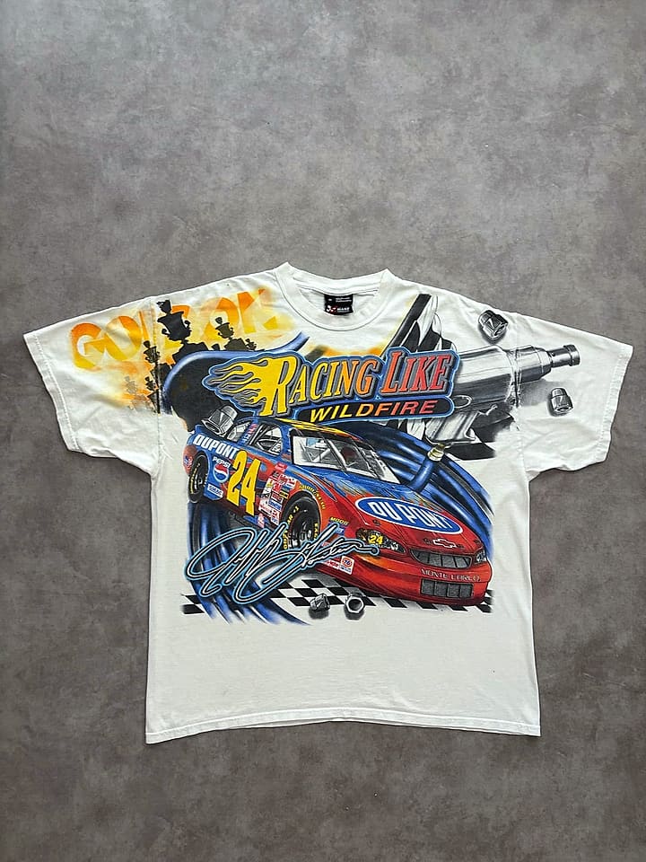 Chase Authentics Vintage Nascar T Shirt 2002 Made In Mexico - XL - Fabricsonder