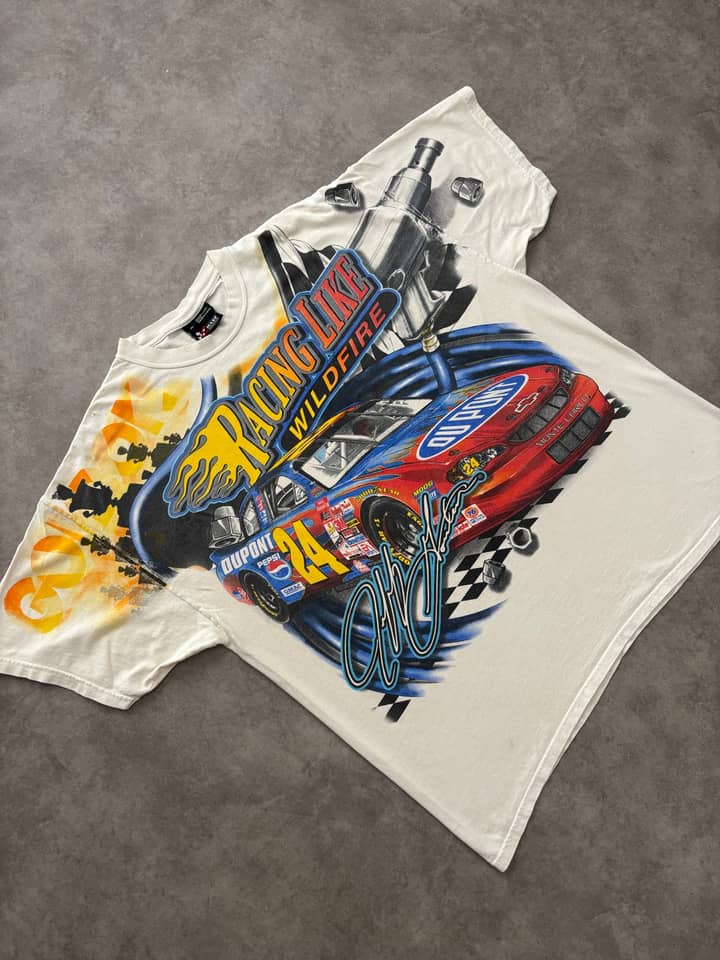 Chase Authentics Vintage Nascar T Shirt 2002 Made In Mexico - view 2 - Fabricsonder