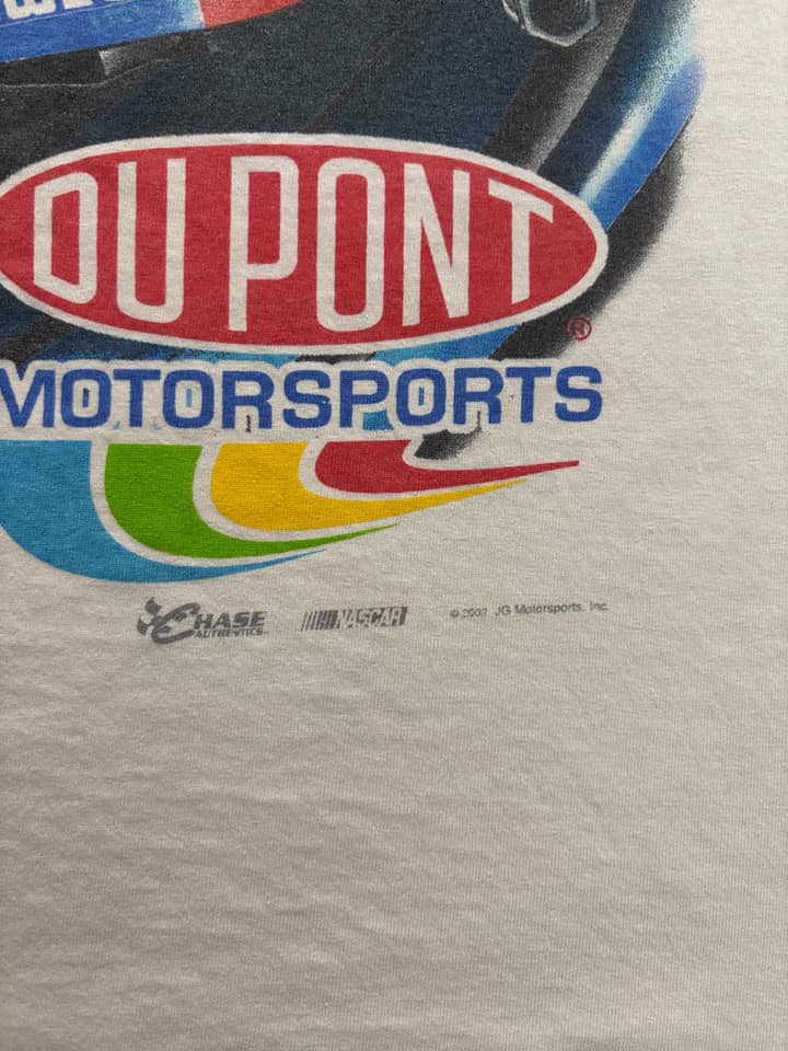 Chase Authentics Vintage Nascar T Shirt 2002 Made In Mexico - view 4 - Fabricsonder