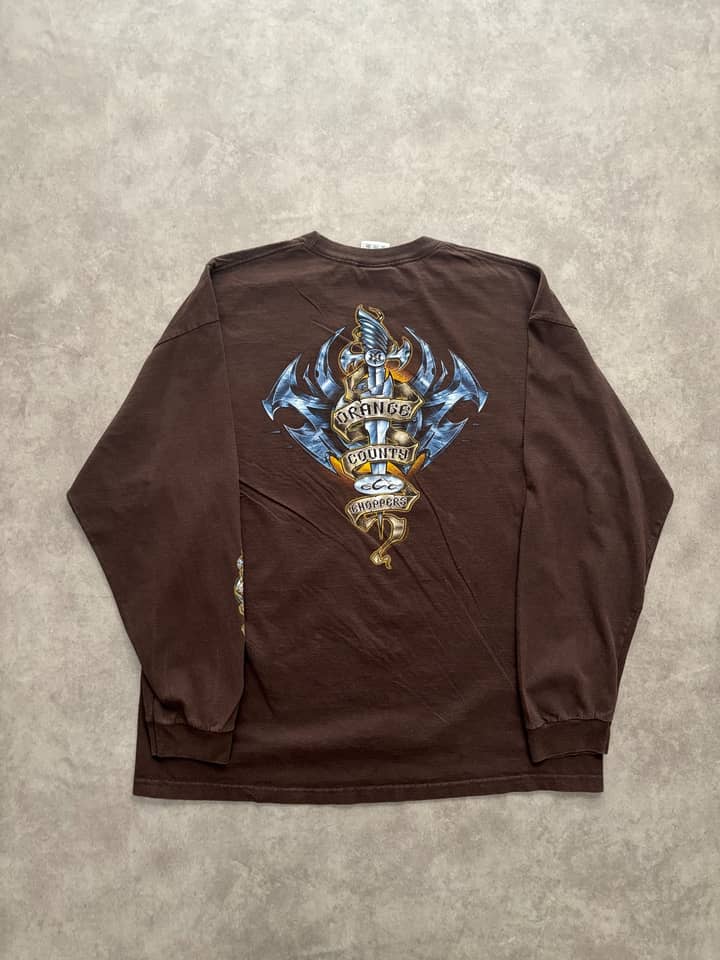 Orange County Choppers Vintage T Shirt Longsleeve - view 2 - Fabricsonder