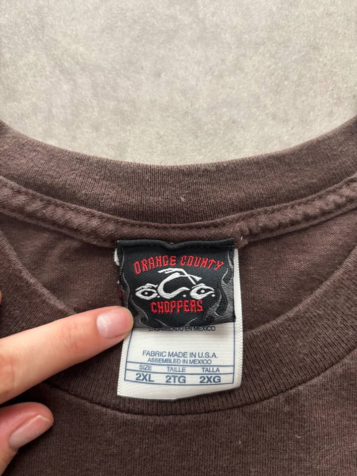Orange County Choppers Vintage T Shirt Longsleeve - view 4 - Fabricsonder