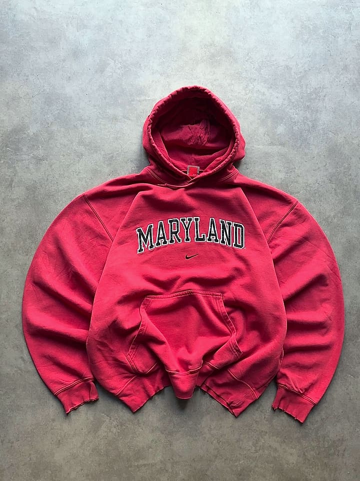 Nike Vintage Nike Team Hoodie Made In Mexico - XL - Fabricsonder