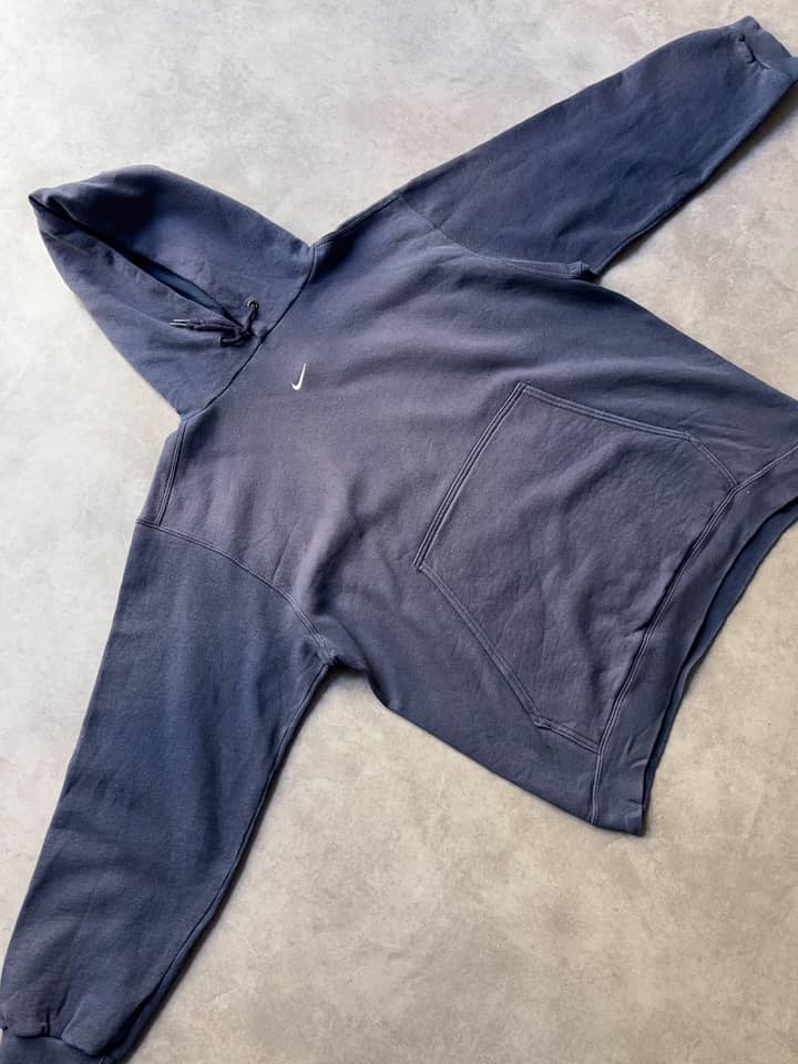 Nike Vintage Grail Centre Swoosh Sunfaded Navy - view 2 - Fabricsonder