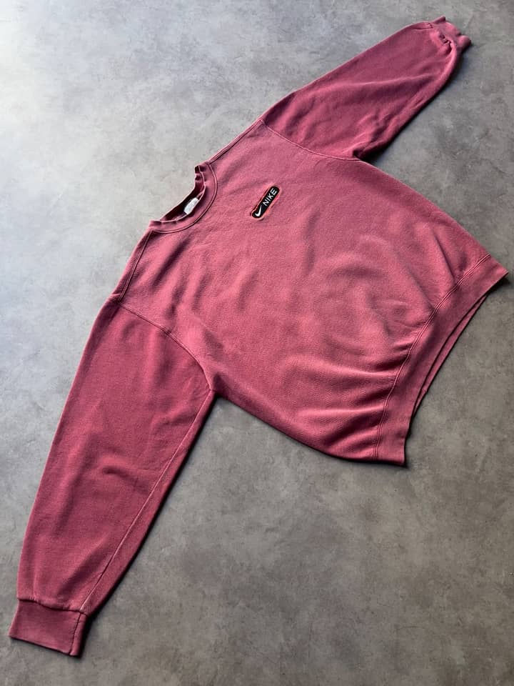 Nike Vintage Crewneck Silver Tag Sunfaded Made In USA - view 4 - Fabricsonder