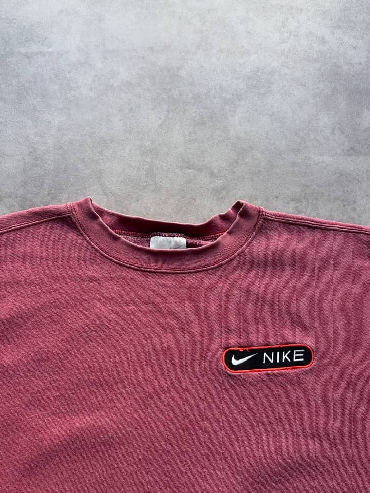 Nike Vintage Crewneck Silver Tag Sunfaded Made In USA - view 5 - Fabricsonder