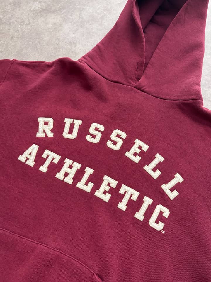Russell Athletic Vintage Hoodie Boxy Fit - view 2 - Fabricsonder