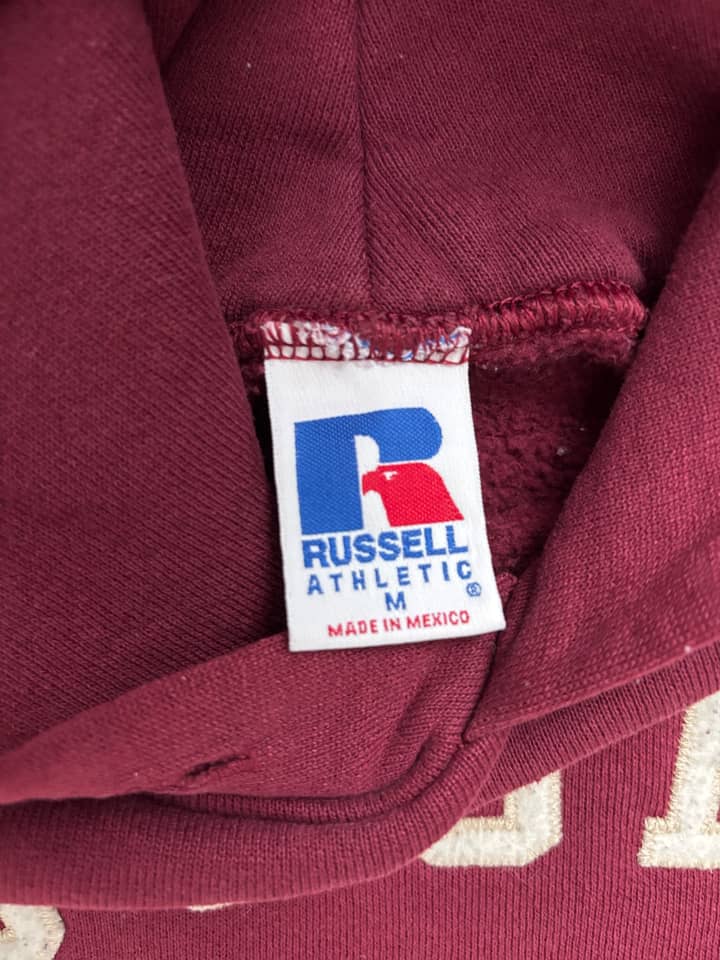 Russell Athletic Vintage Hoodie Boxy Fit - view 3 - Fabricsonder