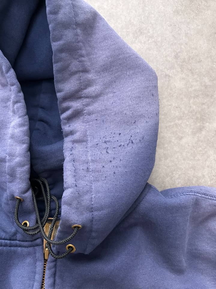 Carhartt Vintage Heavyweight Zip Up Hoodie - view 3 - Fabricsonder