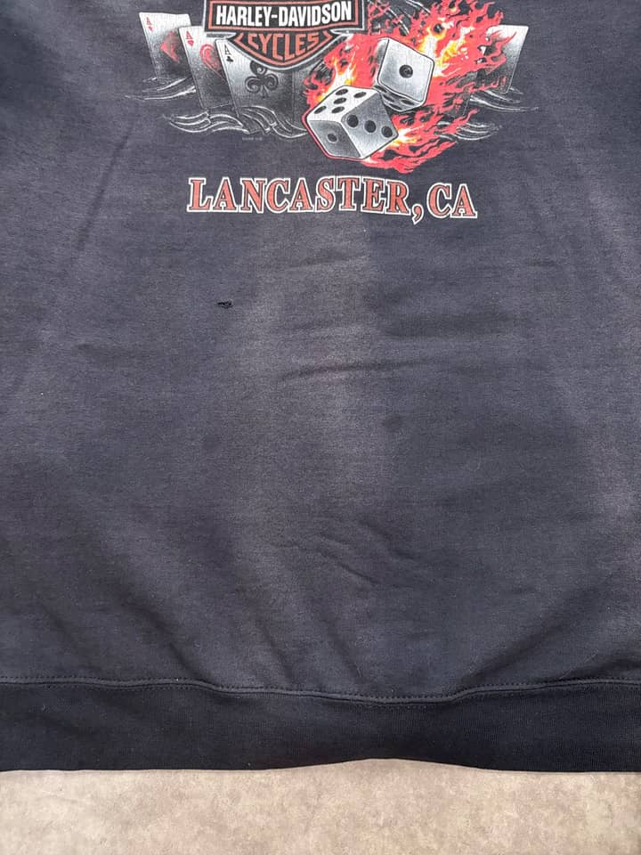 Harley Davidson Vintage Sunfaded Zip Up Hoodie - view 5 - Fabricsonder