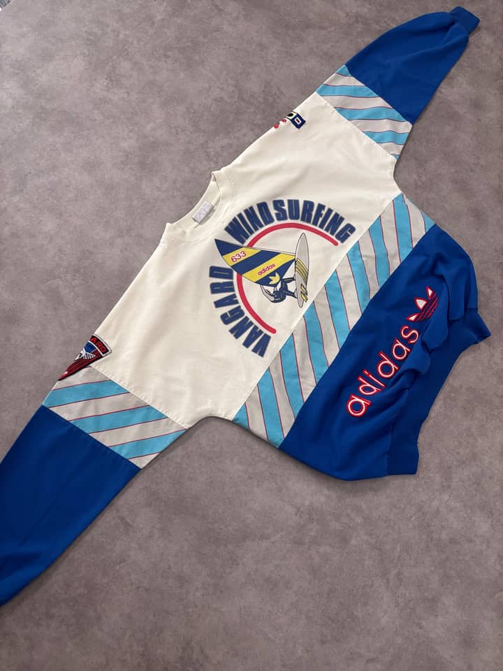 Adidas Vintage Rare 80s Vangard Wind Surfing - view 2 - Fabricsonder