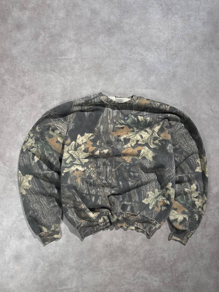 Jerzees Vintage Crewneck Jungle Print - XL - Fabricsonder