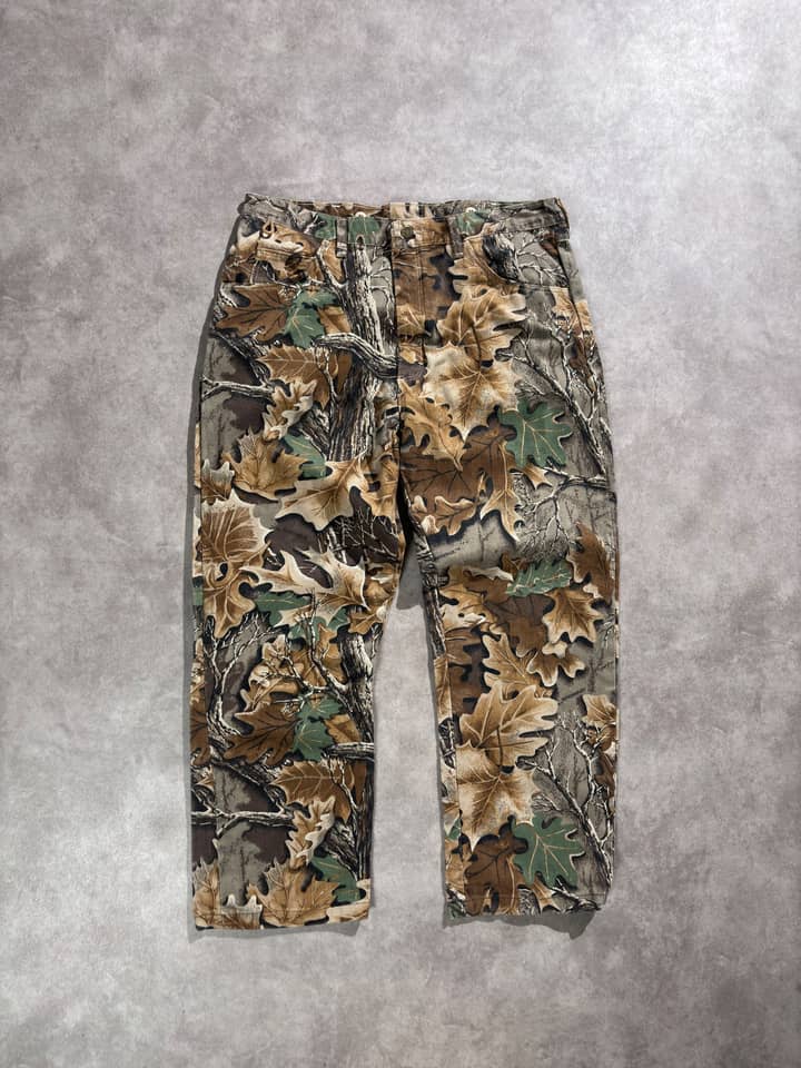 Wrangler Vintage Jungle Print Pants made In USA - W36 - Fabricsonder