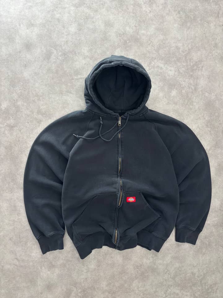 Dickies Vintage Workwear Zip Up Hoodie - XL - Fabricsonder